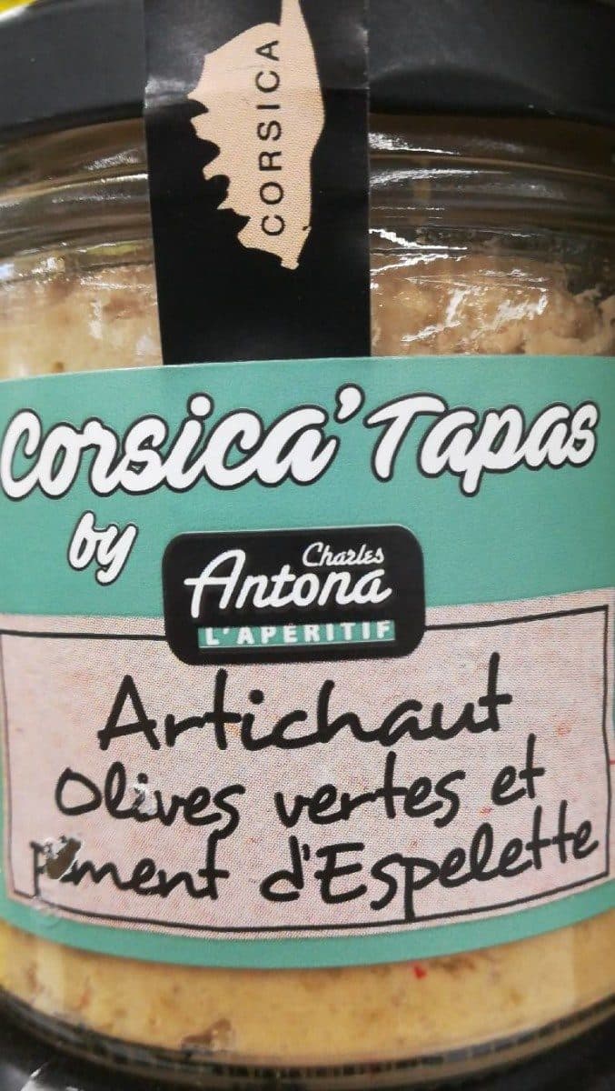 Charles Antona Corsica' tapas packshot