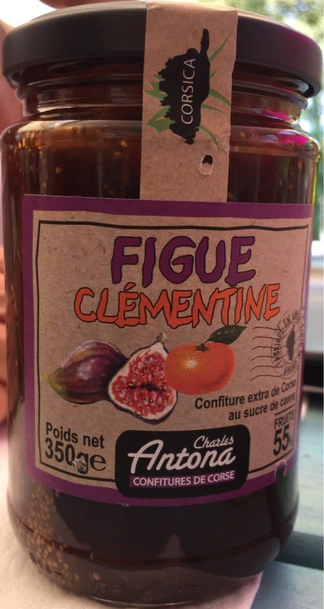 Charles Antona Confiture Figue Clementine packshot