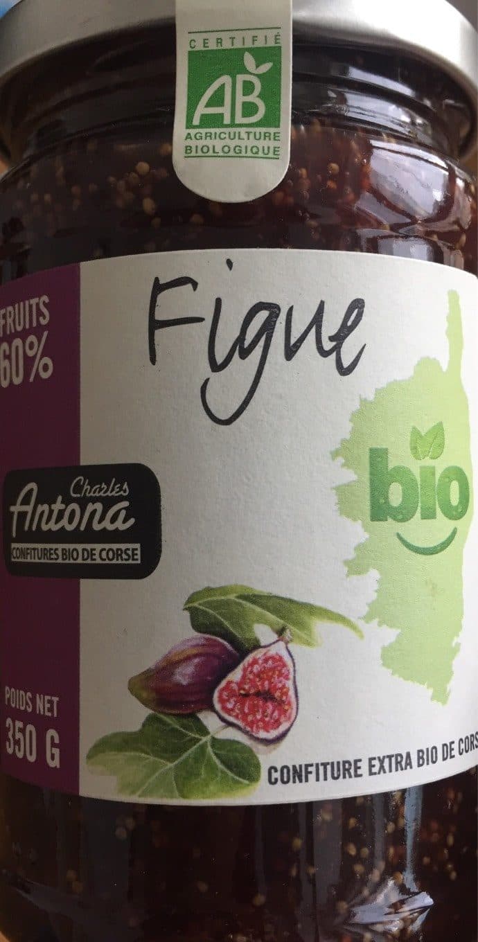Charles Antona Figue - Confiture extra bio packshot