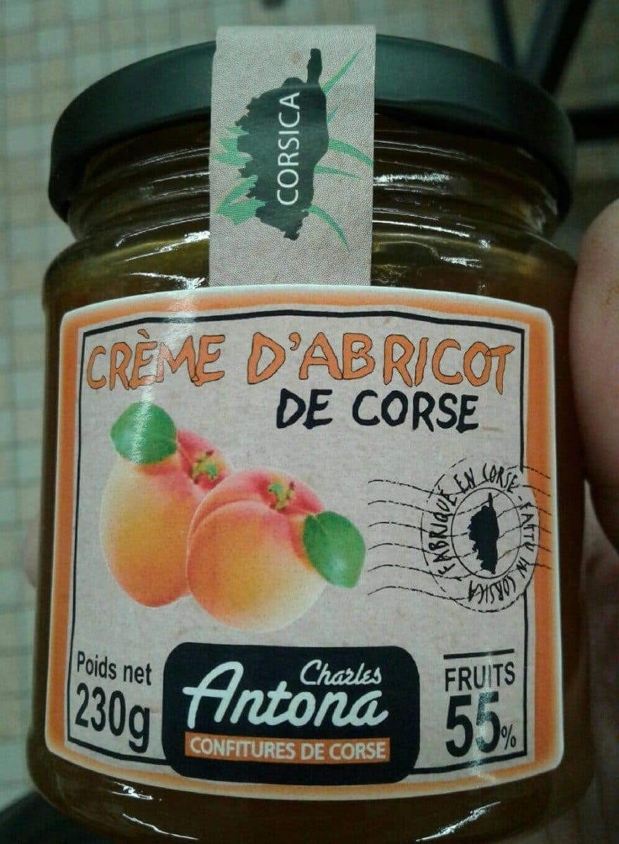 Charles Antona Crème d'abricot de Corse packshot