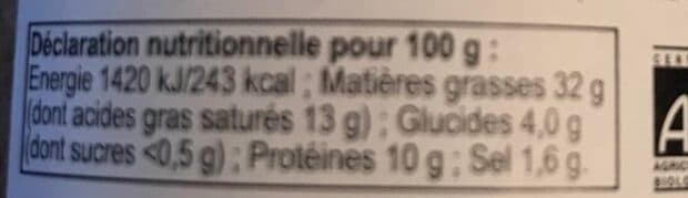 Charles Antona Terrine bio de Corse, Porc, Chataigne packshot