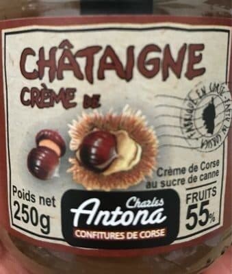 Charles Antona Crème de chataigne packshot