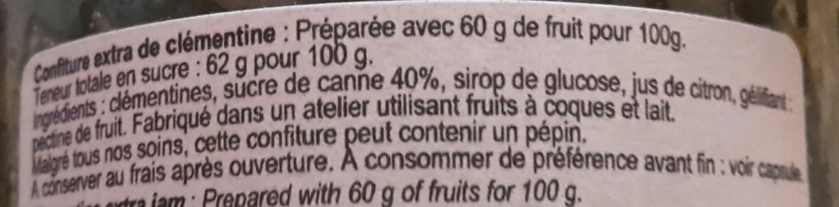 Charles antona Clémentine - Confiture extra de Corse packshot