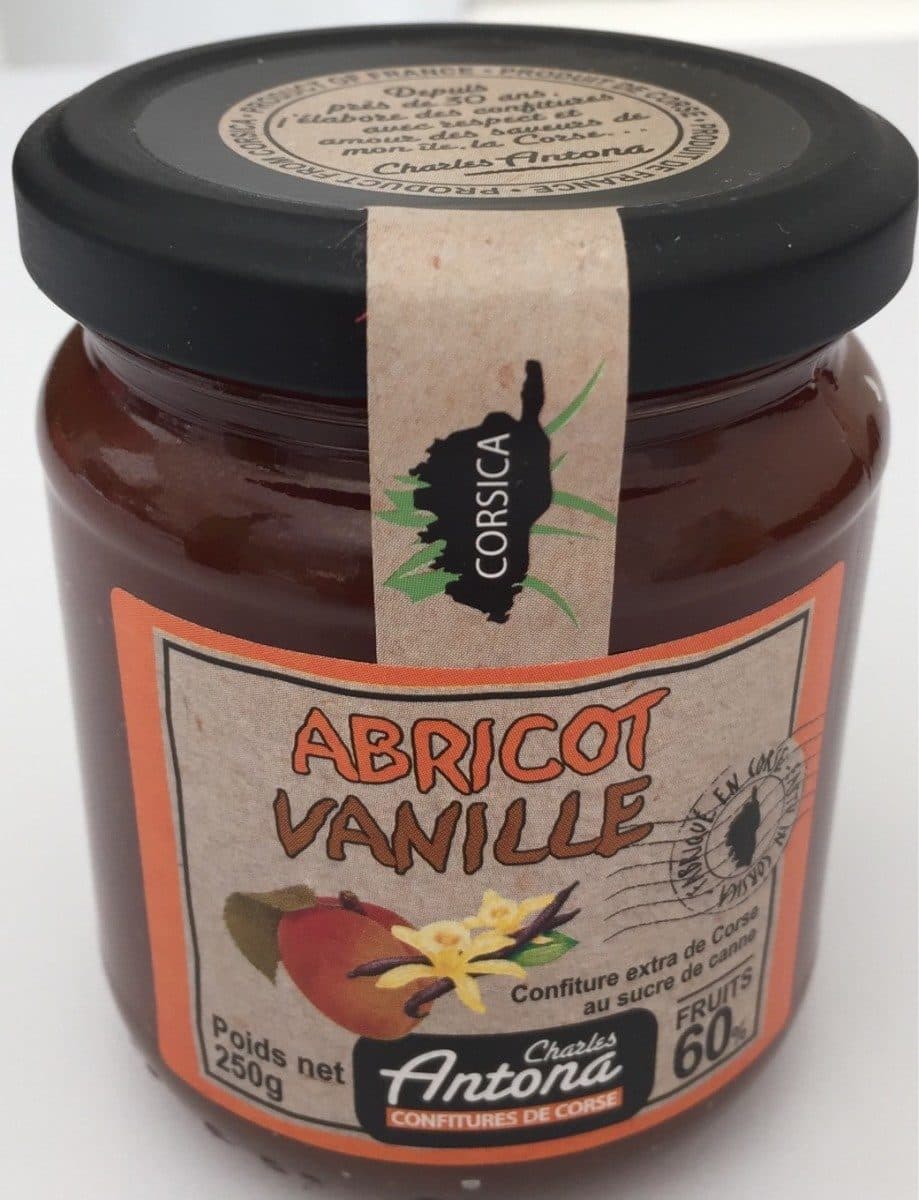 Charles Antona Confiture abricot vanille packshot