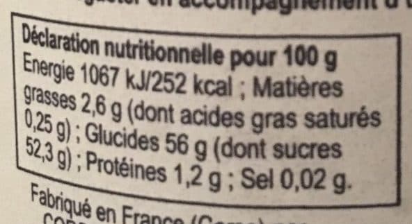 Les Confitures de Minnà Confiture extra bio figue et noix packshot