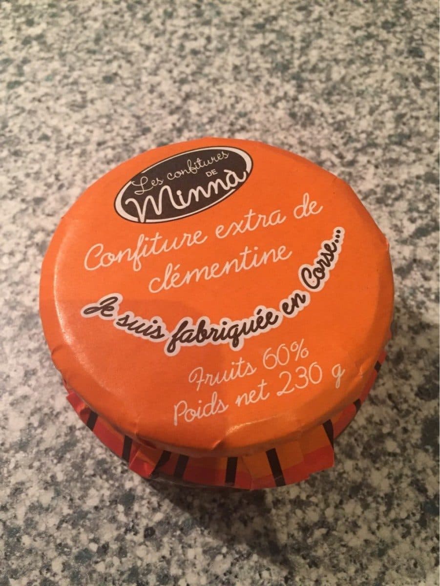 Charles Antona Confiture extra de clementine packshot