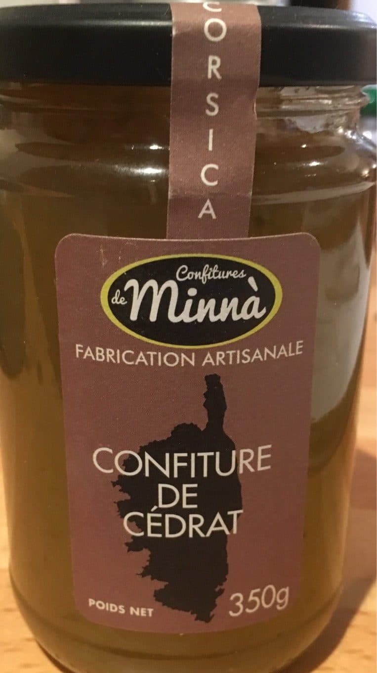 Minna Confiture de cedrat packshot