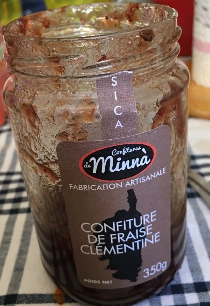 Charles Antona Confiture fraise clementine packshot