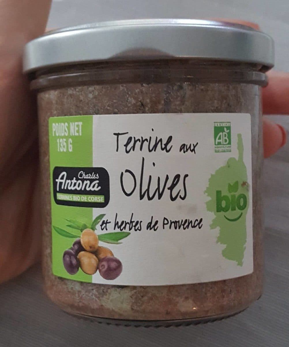 Charles Antona Terrine aux olives packshot