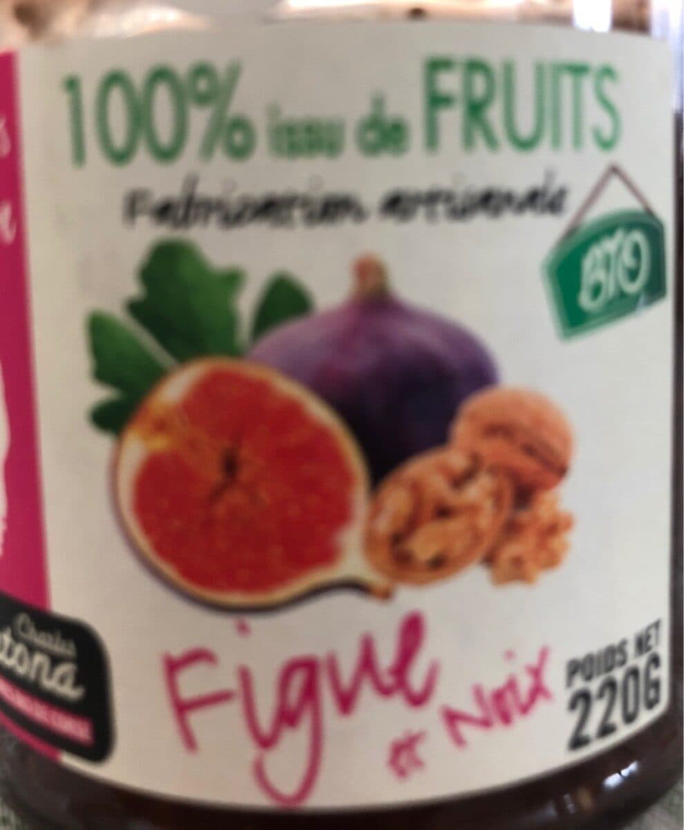 Charles Antona Confiture Figue et Noix packshot