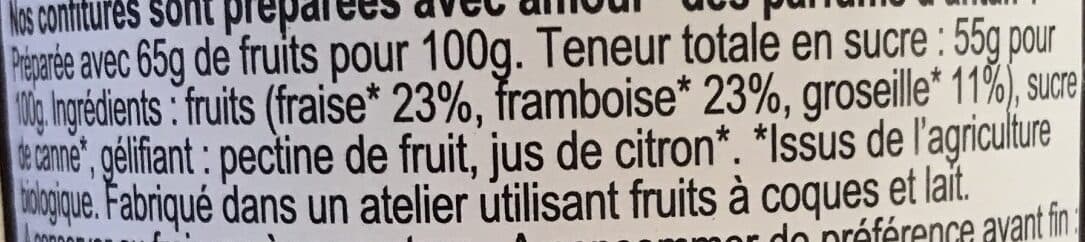 Charles Antona Confiture de fruits rouges packshot