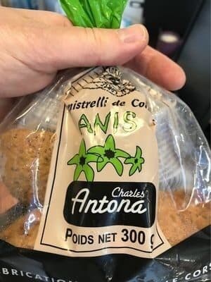 Charles antona Canistrelli à l'Anis packshot