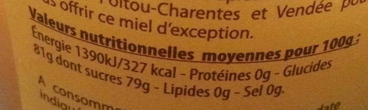 Les Ruchers du Gué Miel poitou charente packshot