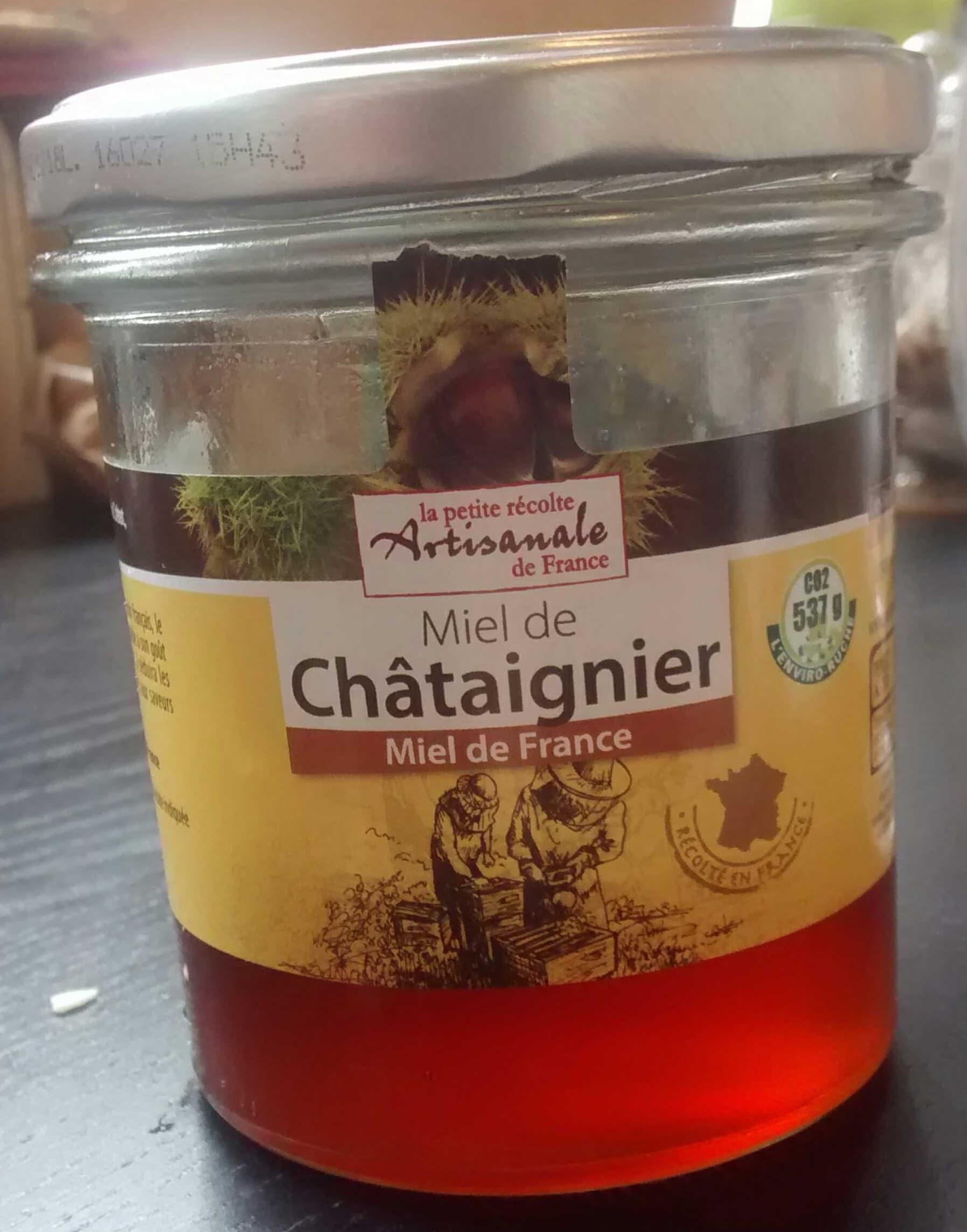 La Petite Récolte Artisanale de France Miel de châtaignier packshot
