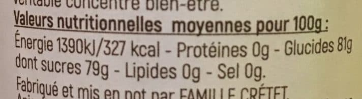 Miel Crétet Miel de montagne & graine de nigelle et gelée royale packshot