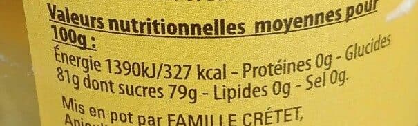 Open Food Facts Miel d'acacia packshot