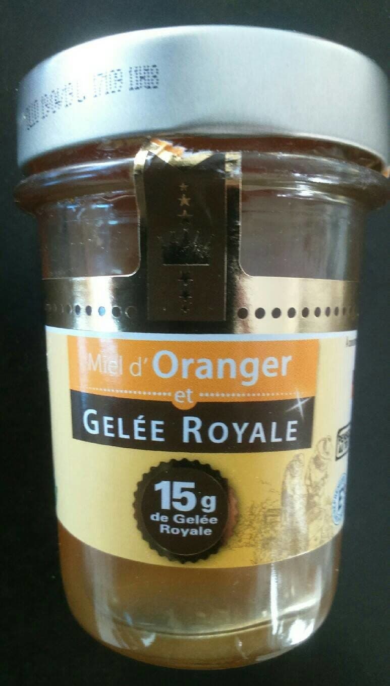 Miel Cretet Miel d'oranger et Gelée royale packshot