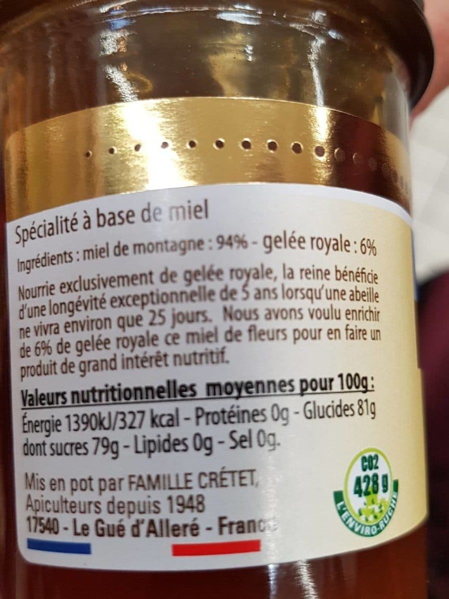 Miel Crétet Miel packshot