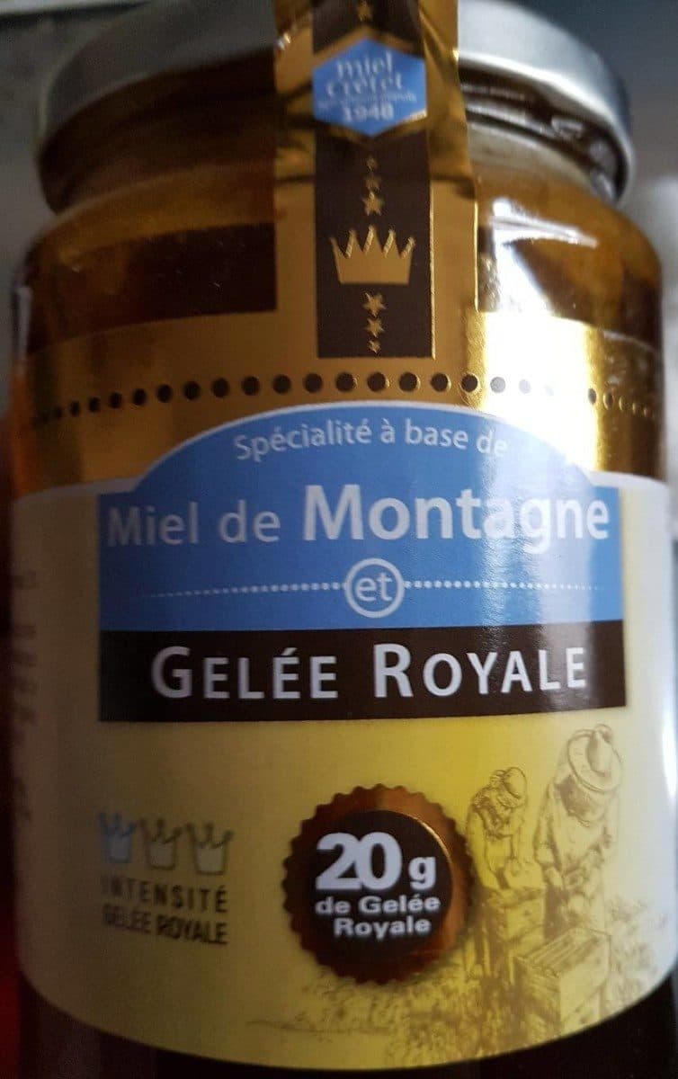Miel Crétet Miel de montagne et gelée royale packshot