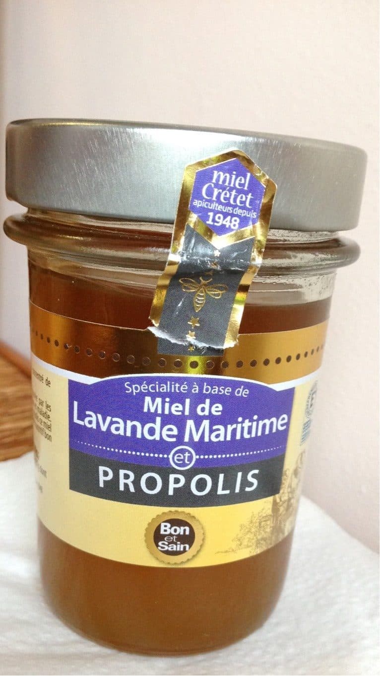Les Ruchers Du Gué Miel de lavande maritime et propolis packshot