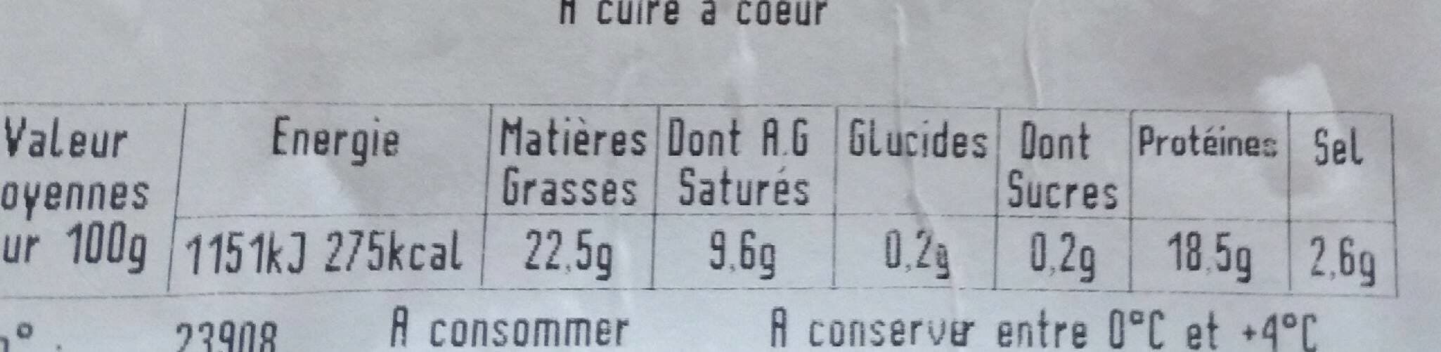Open Food Facts Saucisse de morteau packshot