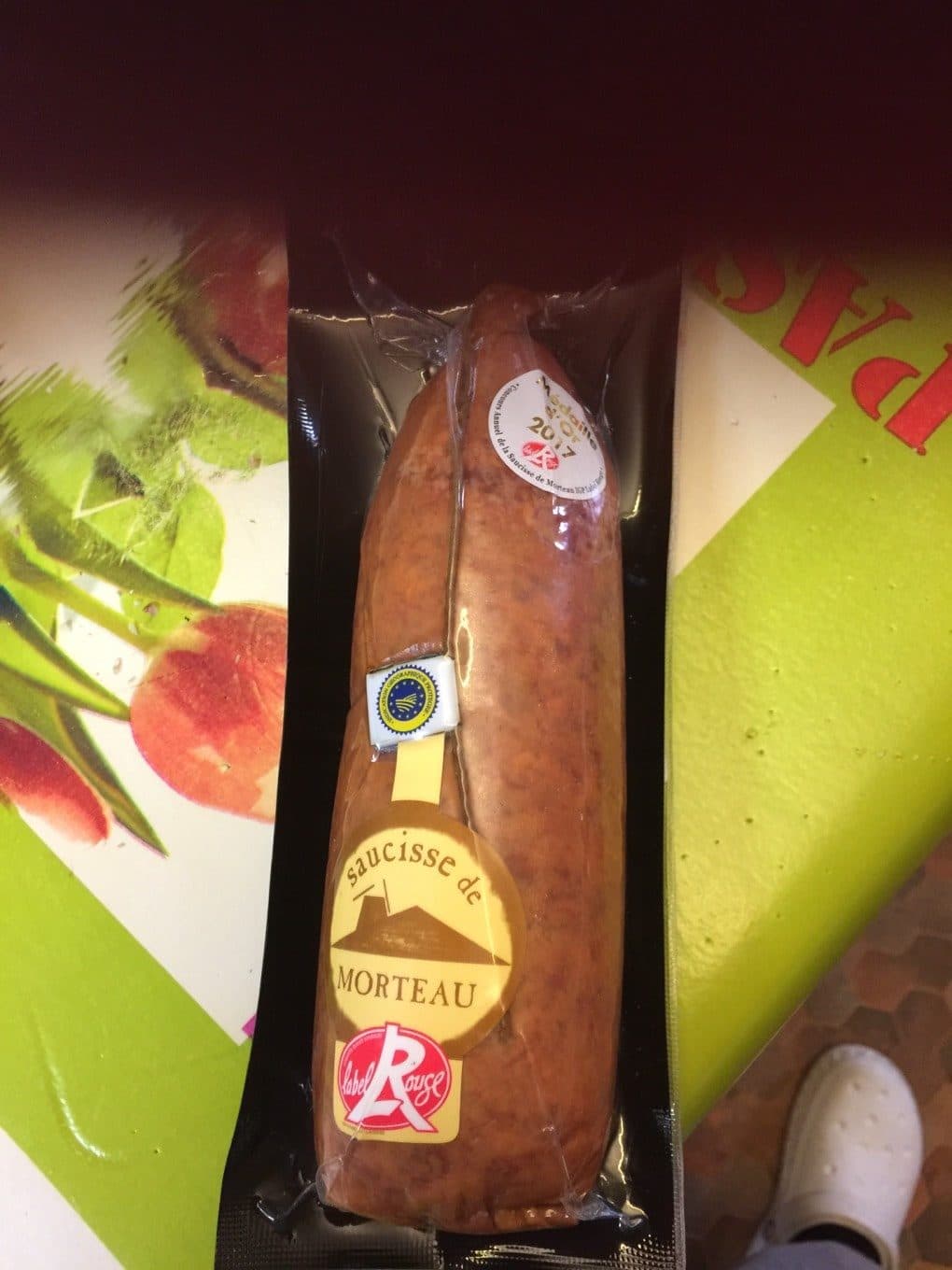 Aux Produits Saugets Saucisse de morteau packshot