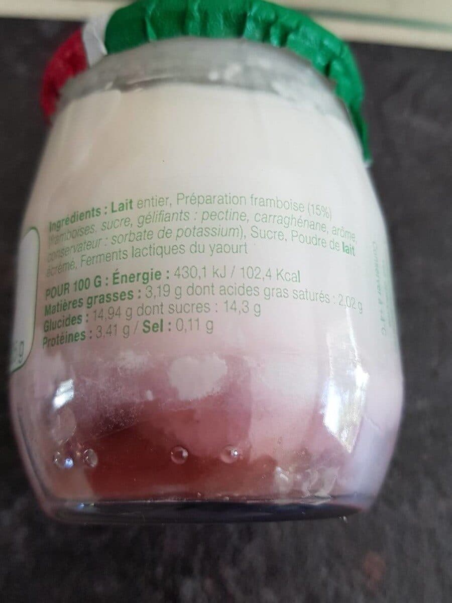 Domaine de grignon Yaourt à la framboise packshot