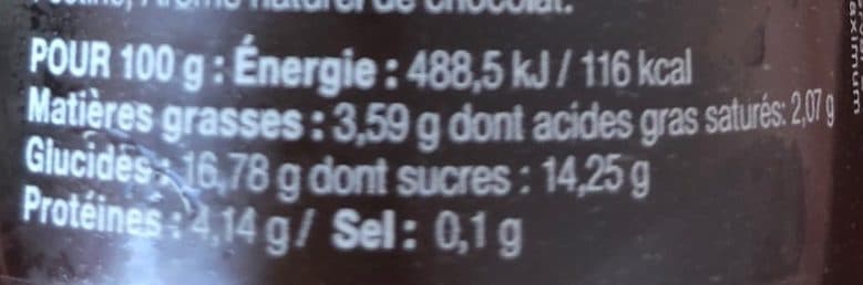 Domaine de Grignon Creme chocolat packshot