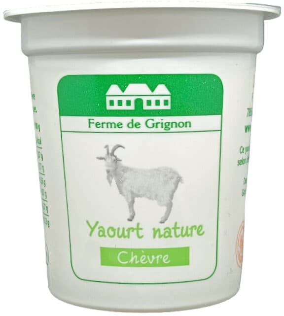 Domaine de grignon Yaourt nature de chèvre packshot