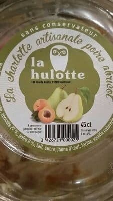 La Hulotte Charlotte artisanale packshot