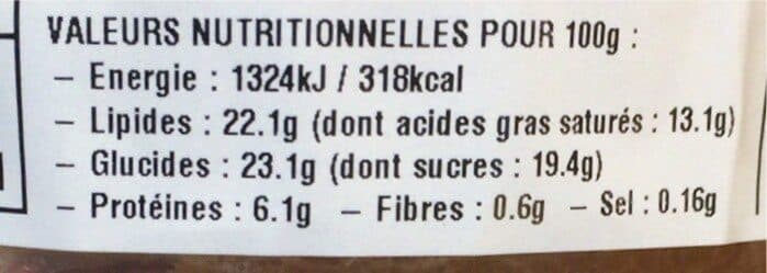 Open Food Facts Tiramusu packshot