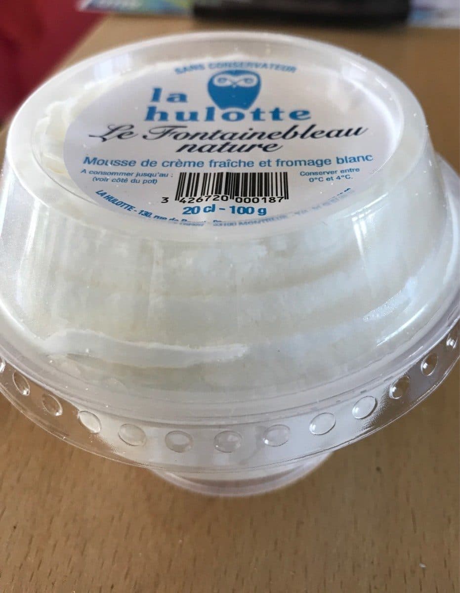 Open Food Facts Fontainebleau nature packshot