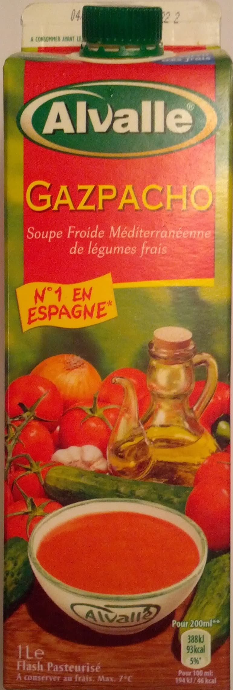Alvalle Gazpacho packshot