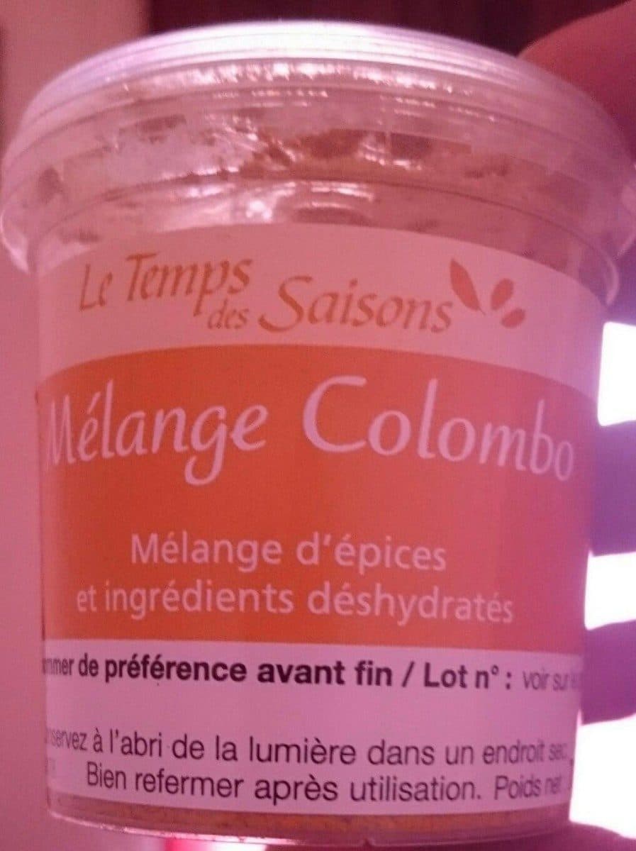 Open Food Facts Mélange Colombo packshot