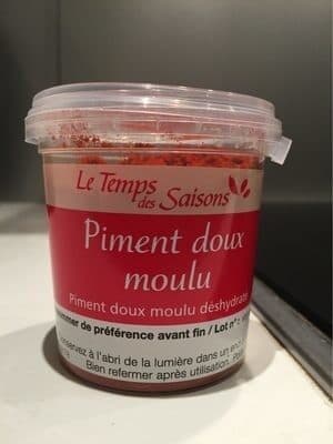 Le Temps Des Saisons Piment doux moulu packshot