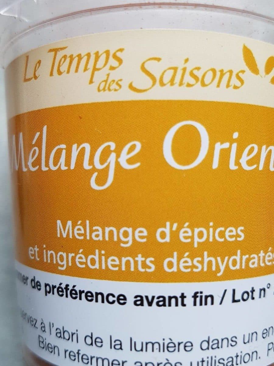 Open Food Facts Mélange orientale packshot