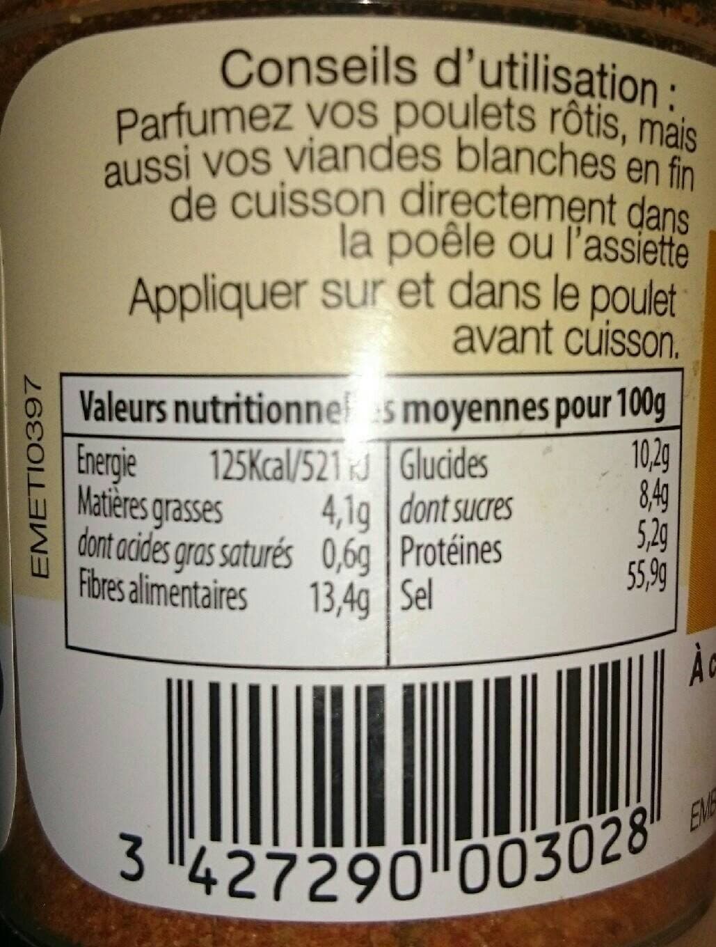 Le Temps Des Saisons Mélange poulet packshot