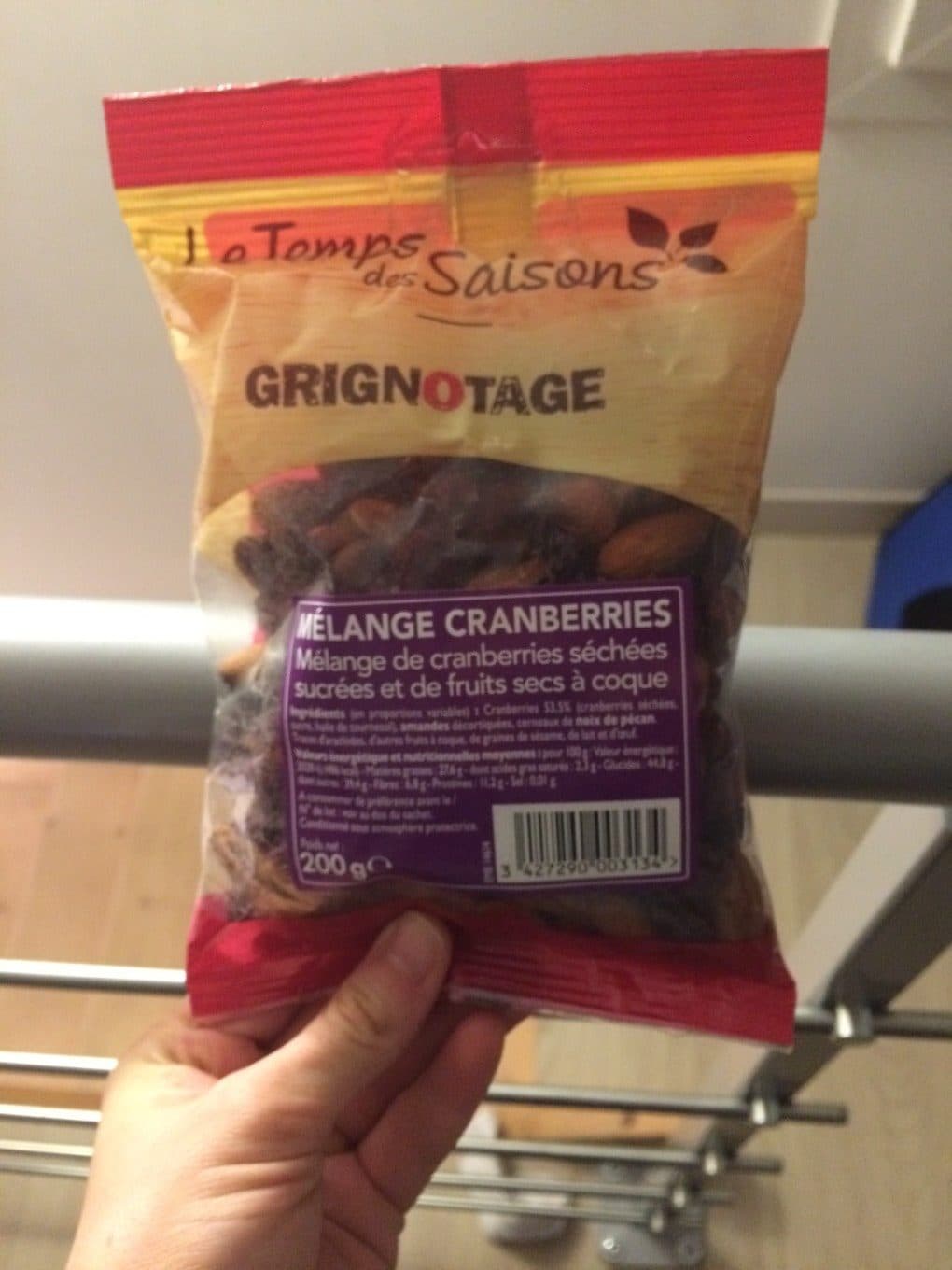 Le Temps Des Saisons Grignotage packshot
