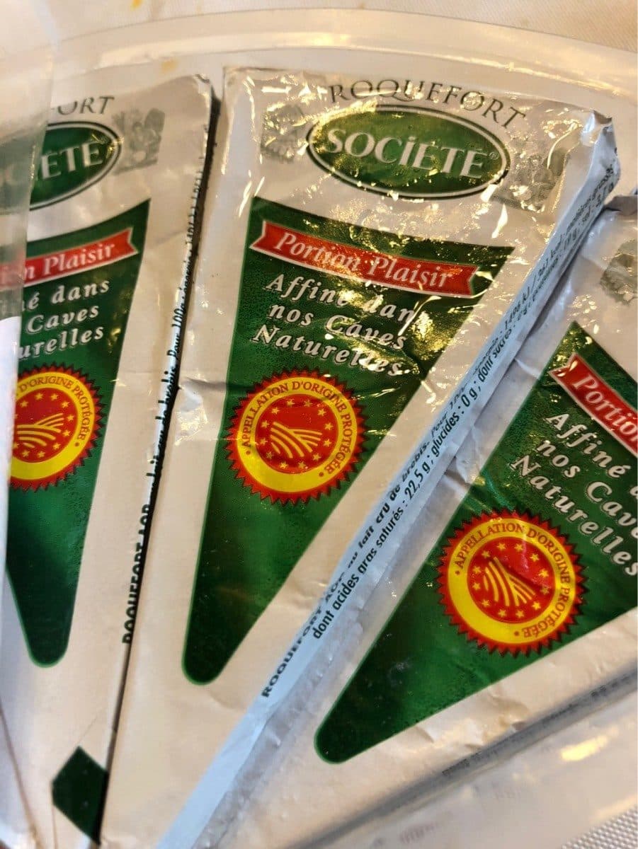Société Roquefort Portion - 150 MG De Calcium Aoc 31 % packshot