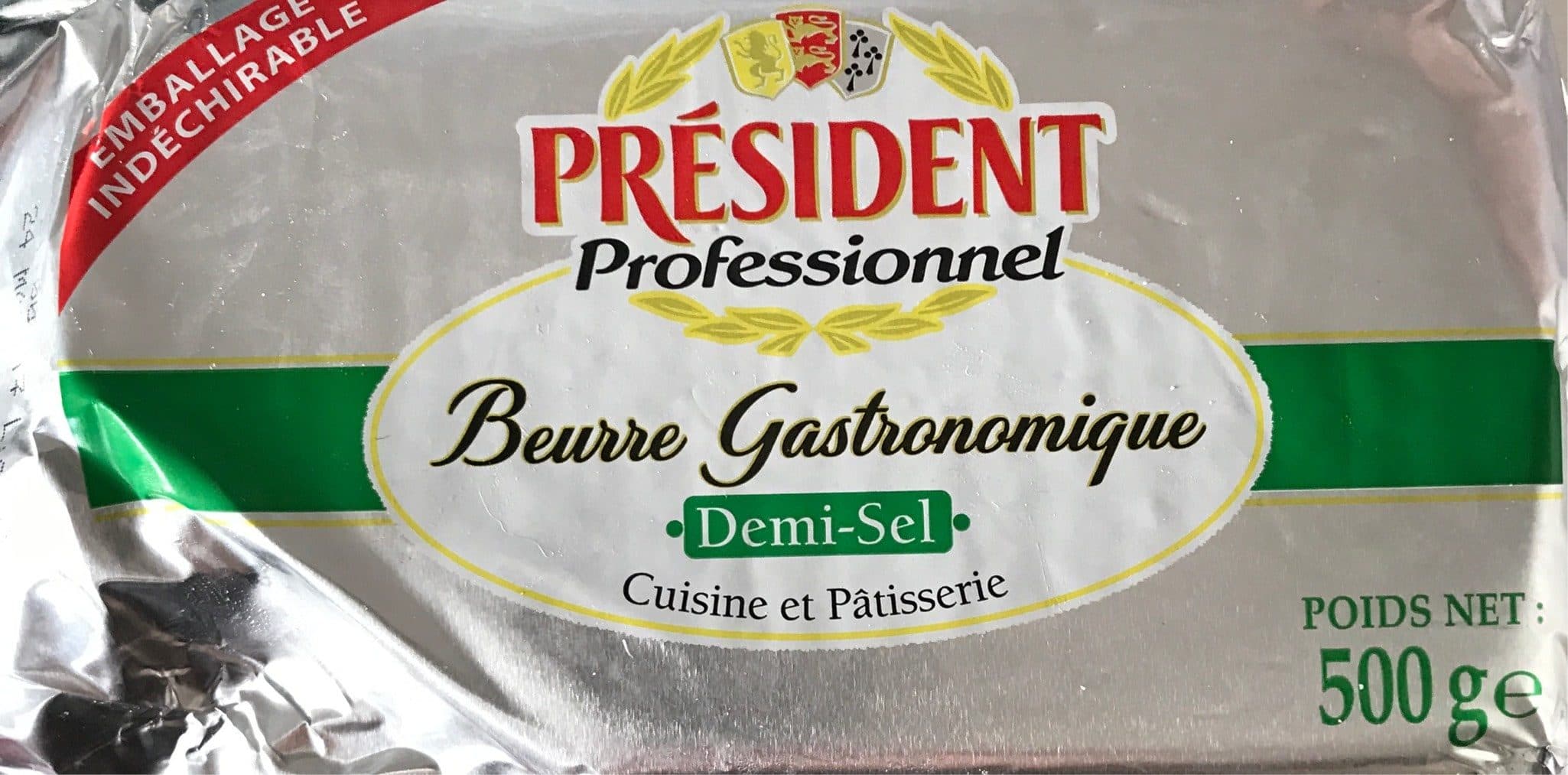 Lactalis Beurre Demi-sel Plaquette packshot