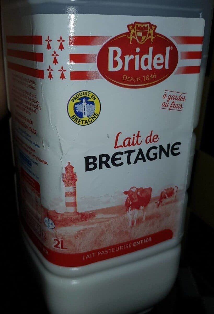 Bridel Bridel le lait de Bretagne packshot