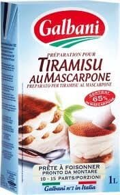 Galbani Préparation pour Tiramisu au Mascarpone (10 Parts) packshot