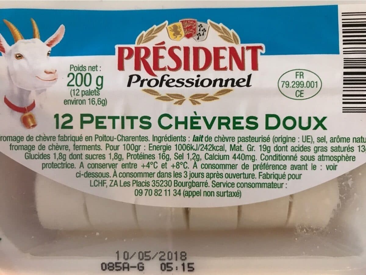 Lactalis Petits Chèvres Doux 20 % packshot