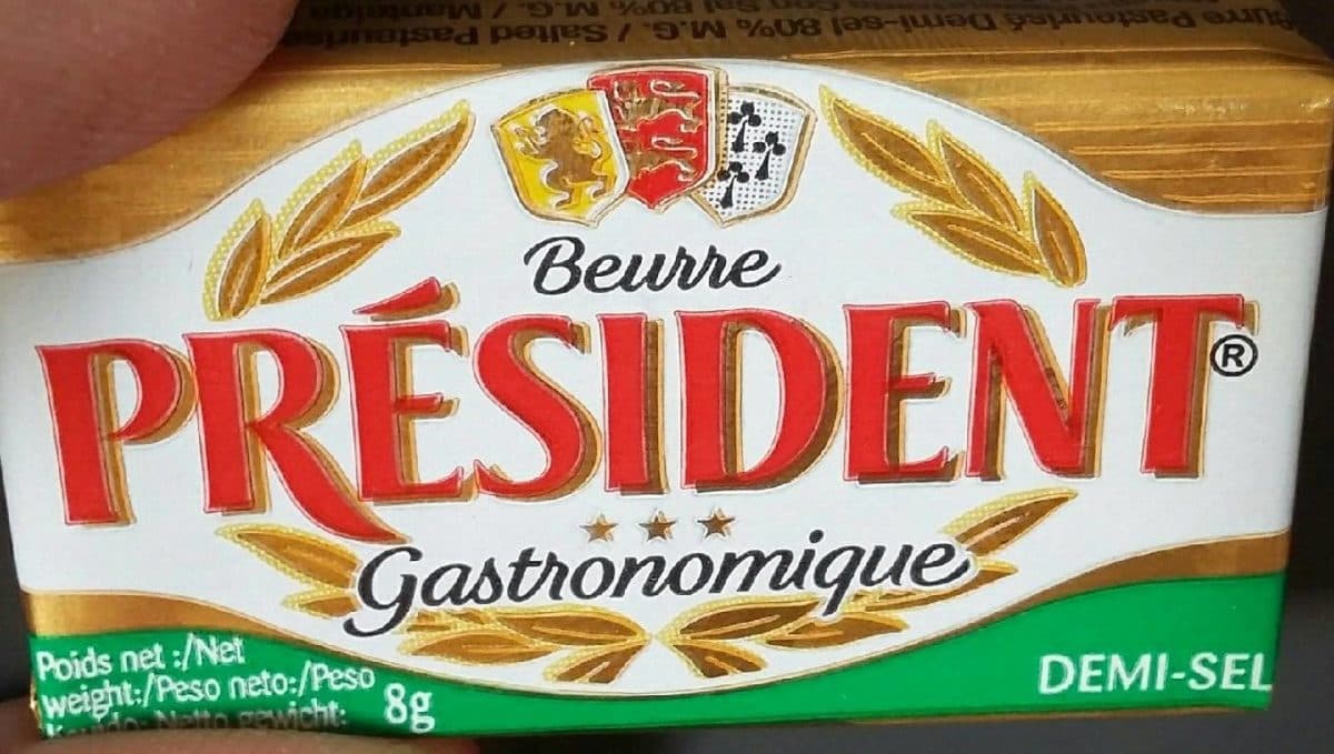 President Beurre Demi-sel Micropain packshot