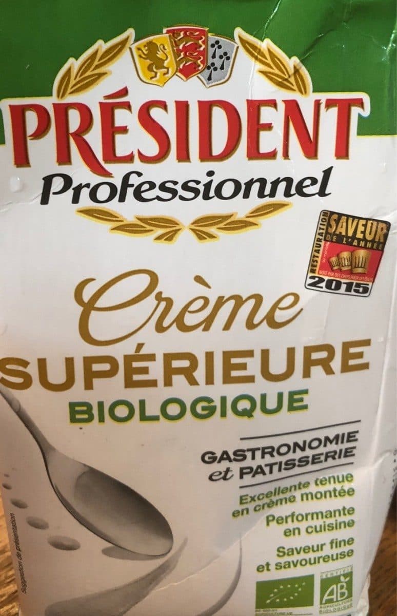 Président Creme liquide packshot