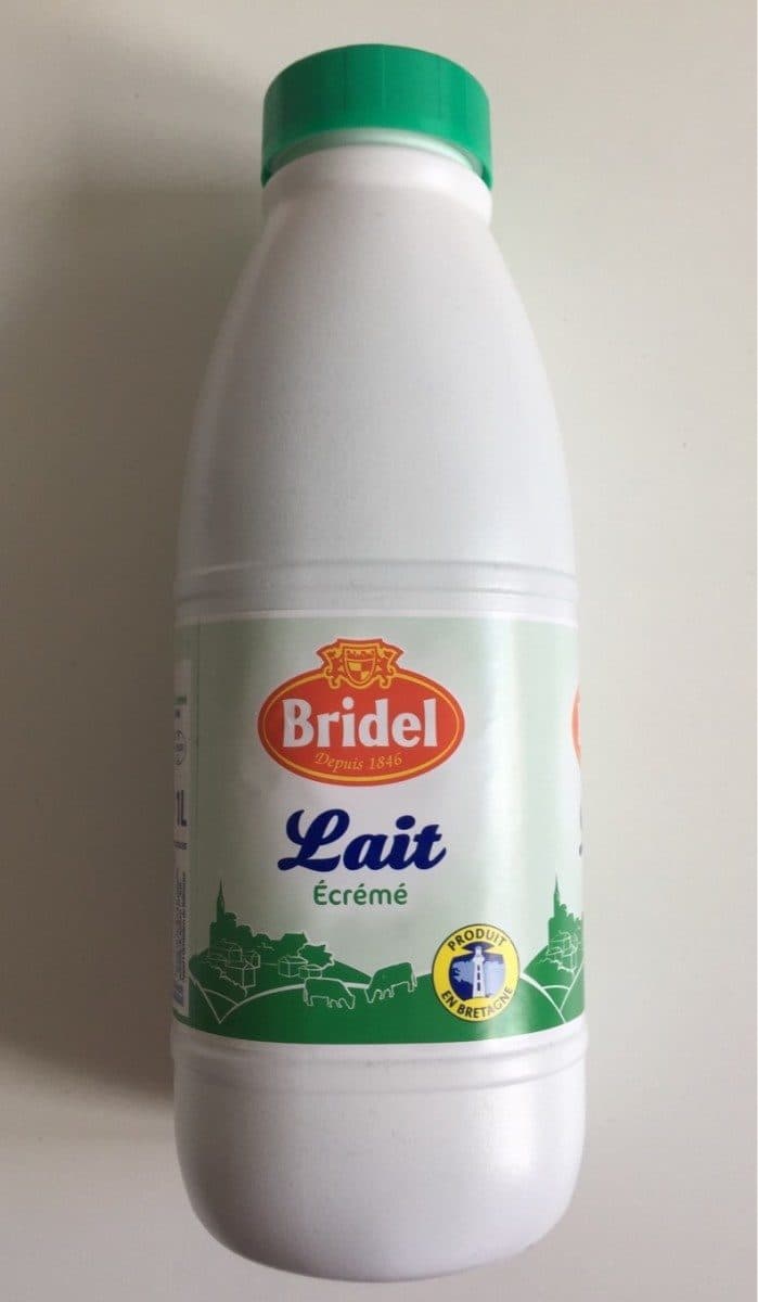 Open Food Facts Lait écrémé packshot