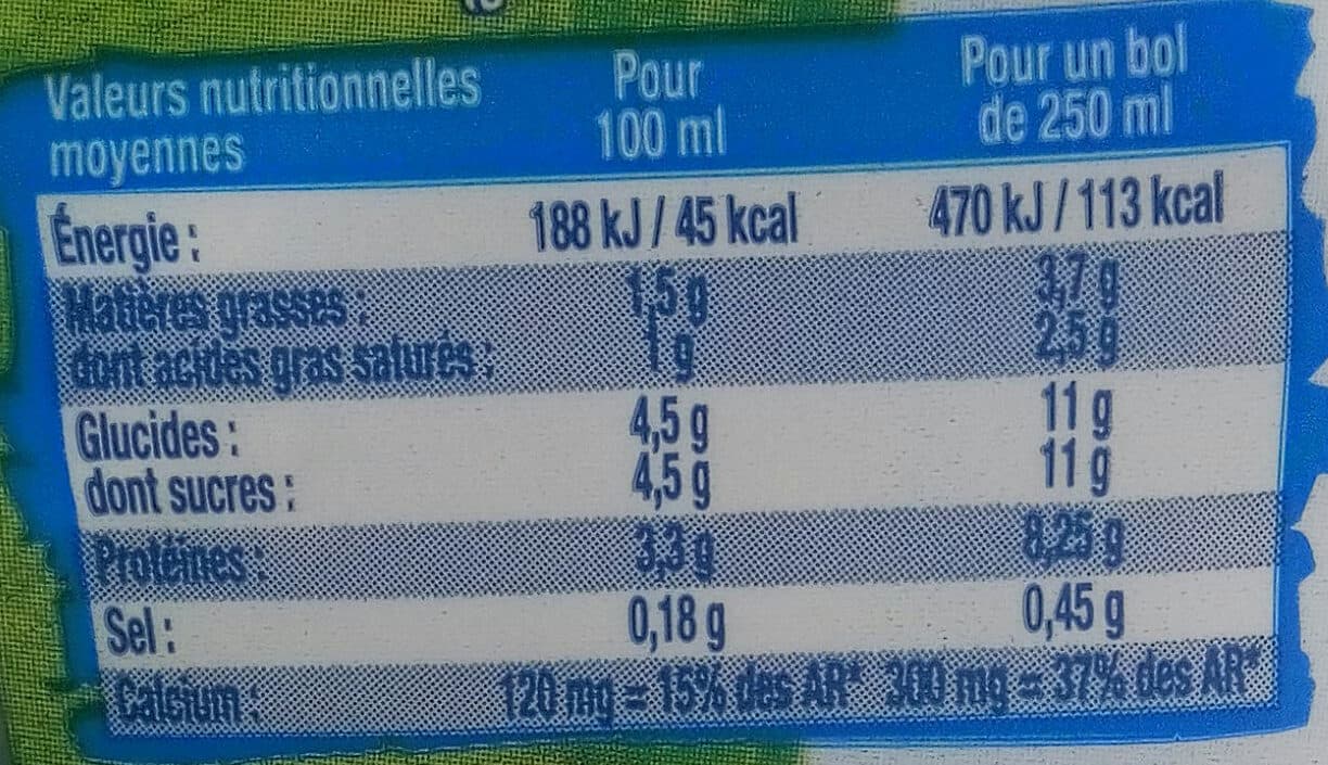 Lactel Lait de chèvre packshot