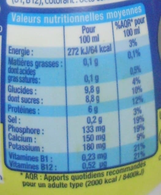 Lactel Sportéus saveur Vanille packshot