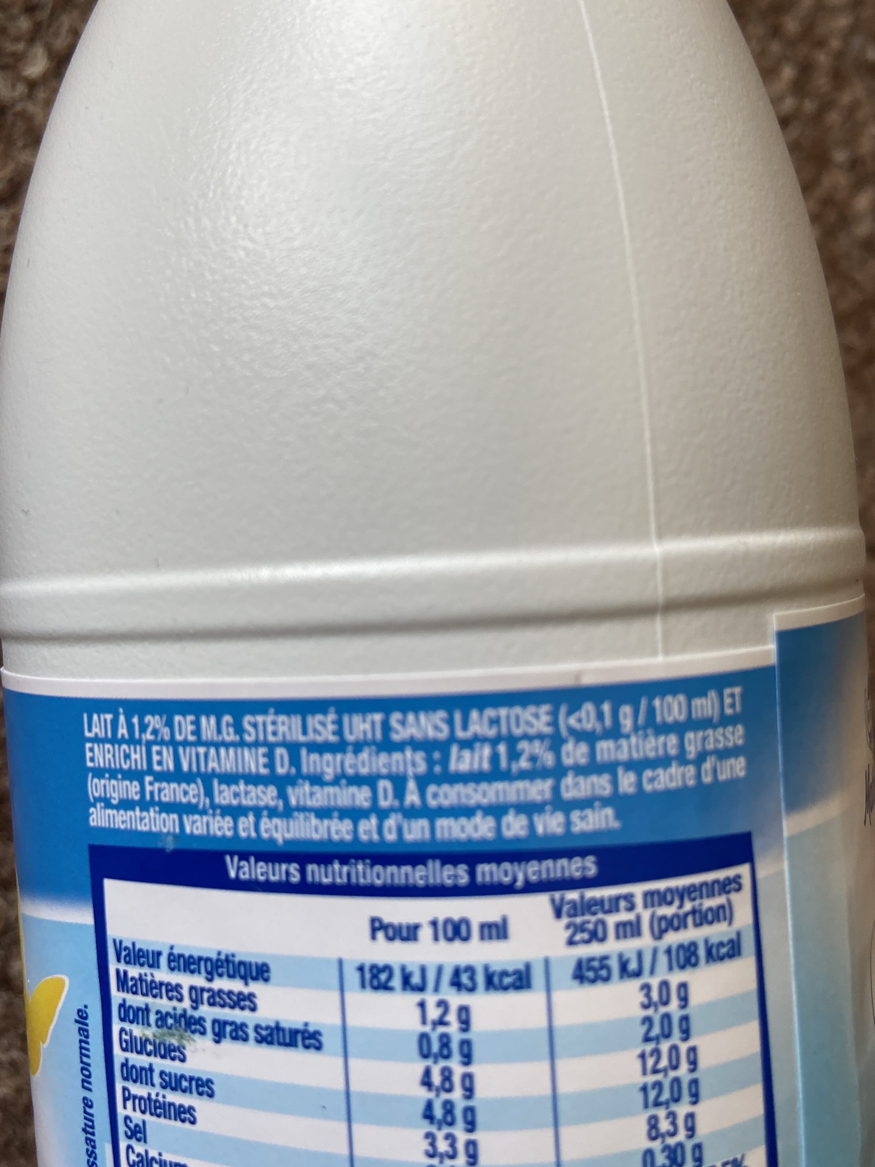 Lactel Matin léger packshot