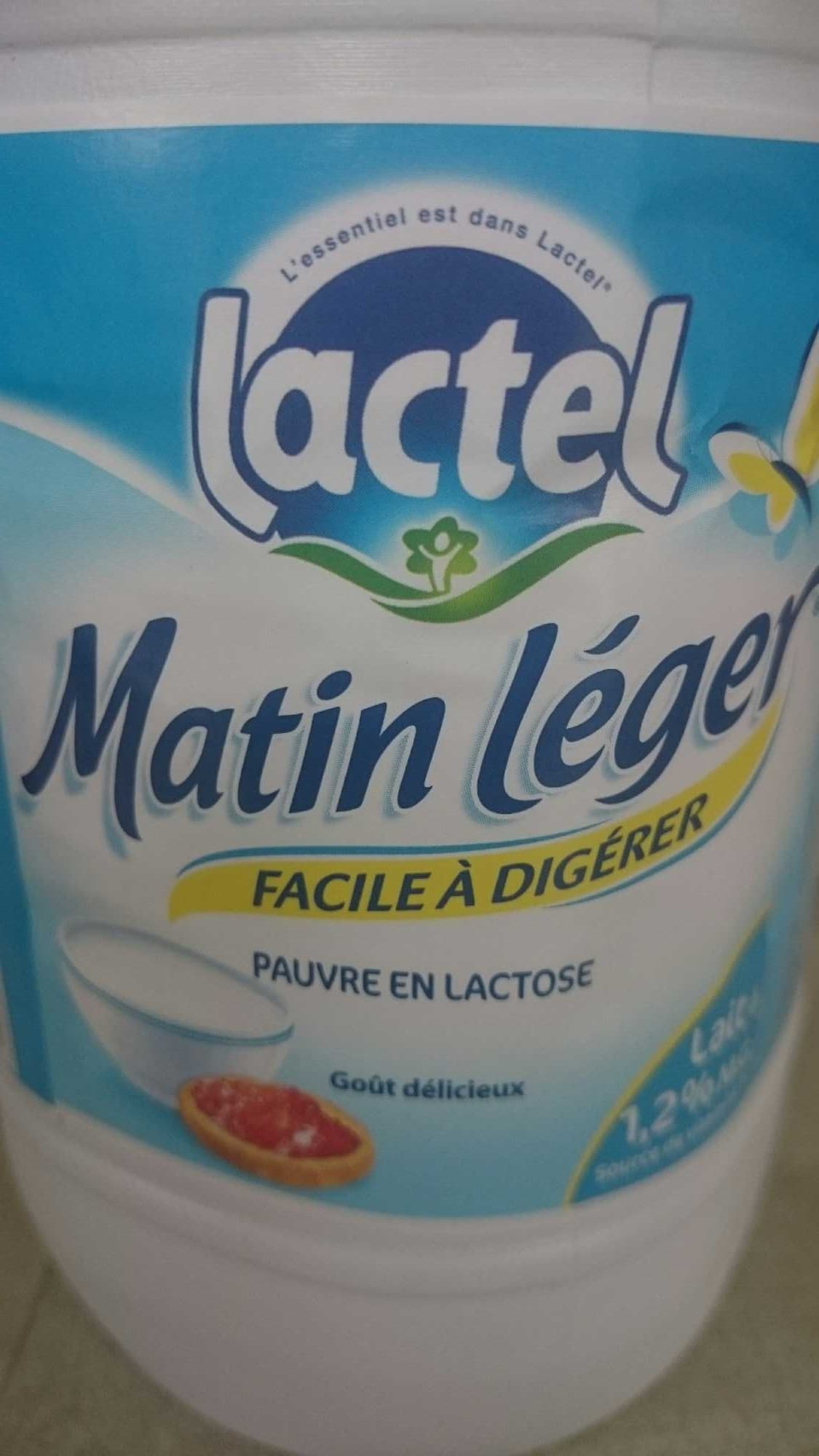 Lactel lait sans lactose packshot
